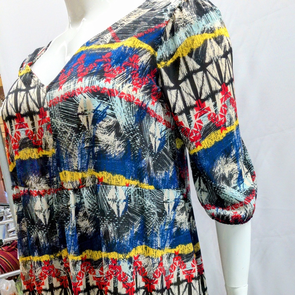 Multicolor Mini Dress - Picture 4 of 5